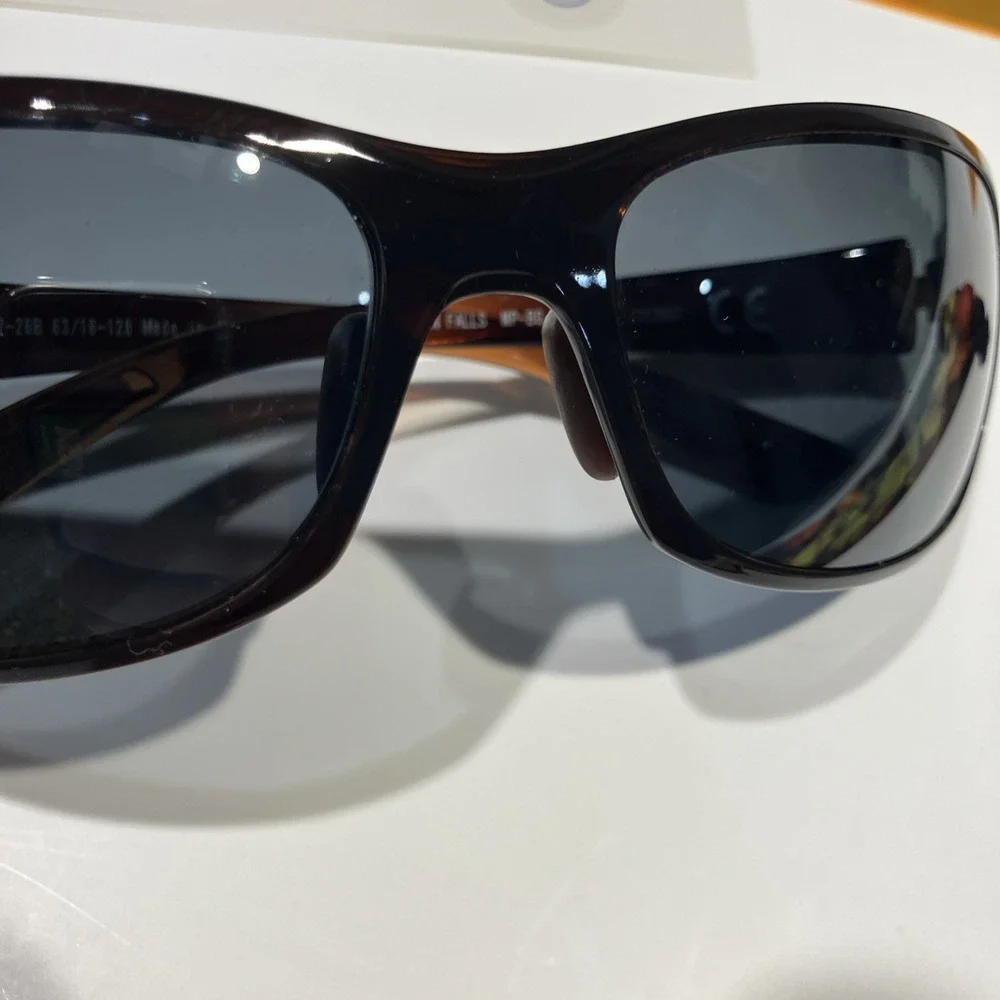 Maui Jim Twin Falls MJ 417-26B Rootbeer Brown 63-18-128 (FRAMES ONLY)